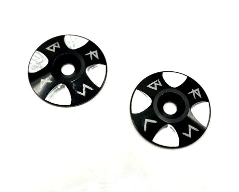ADVANCED RC  "IRON CROSS" LIGHTWEIGHT ALLOY 1/8 WING WASHERS